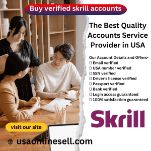 Buy verified skrill accounts